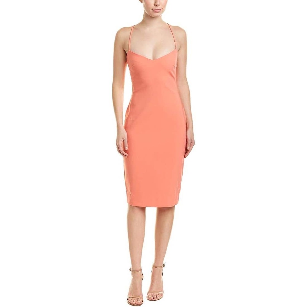 Likely Batista Mini Dress in Coral Haze